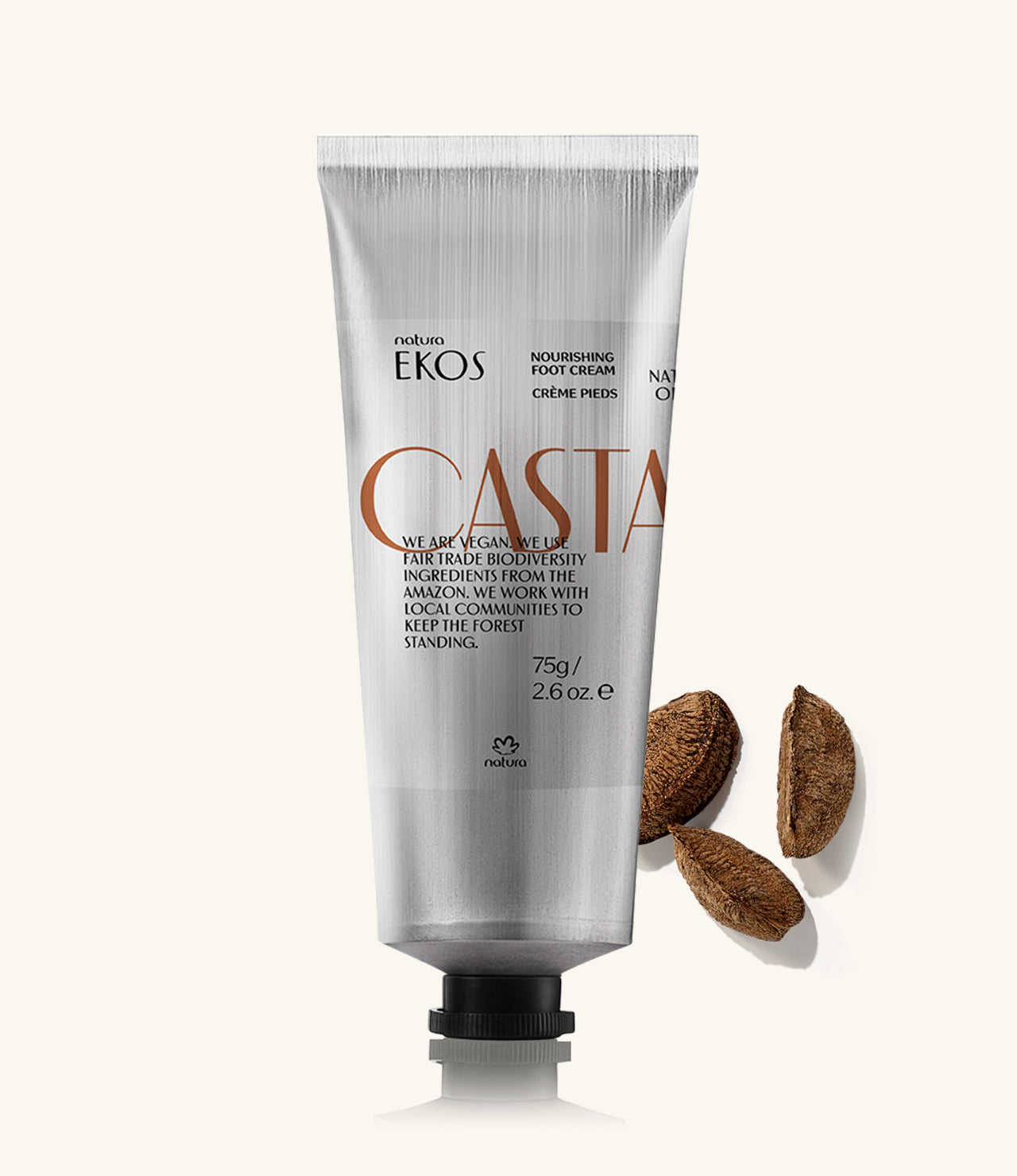 Creme para Pés Ekos Castanha