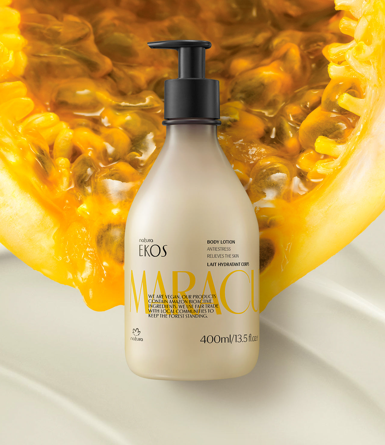 Lotion Corps Apaisante Ekos Maracujá