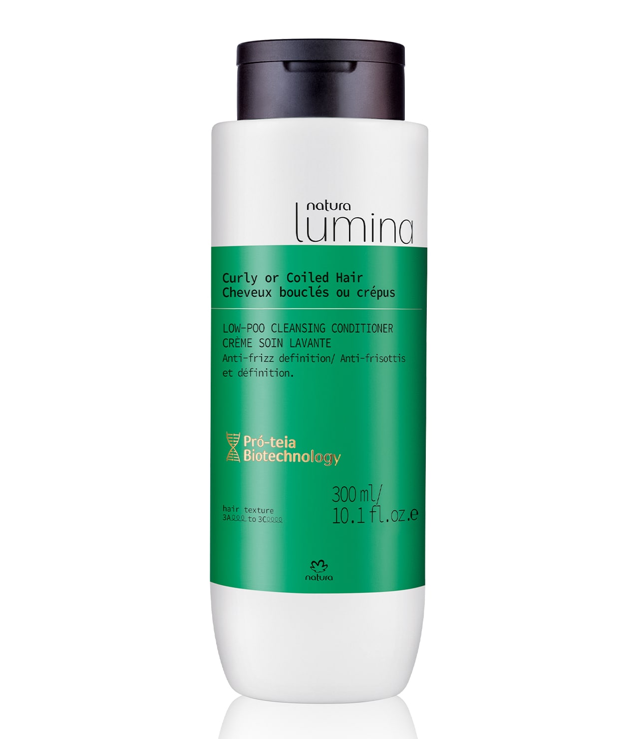 Lumina Acondicionador limpiador Low-Poo para cabello rizado o en espiral