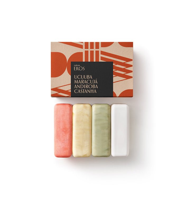Ekos Multipack Bar Soap Set - Ucuuba, Castanha, Andiroba, Maracujá_mobile