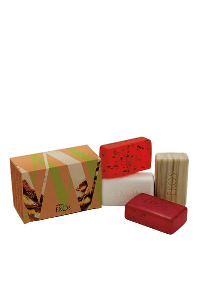 Ekos Multipack Creamy, Exfoliating and Refreshing Bar Soap Set_thumbnail