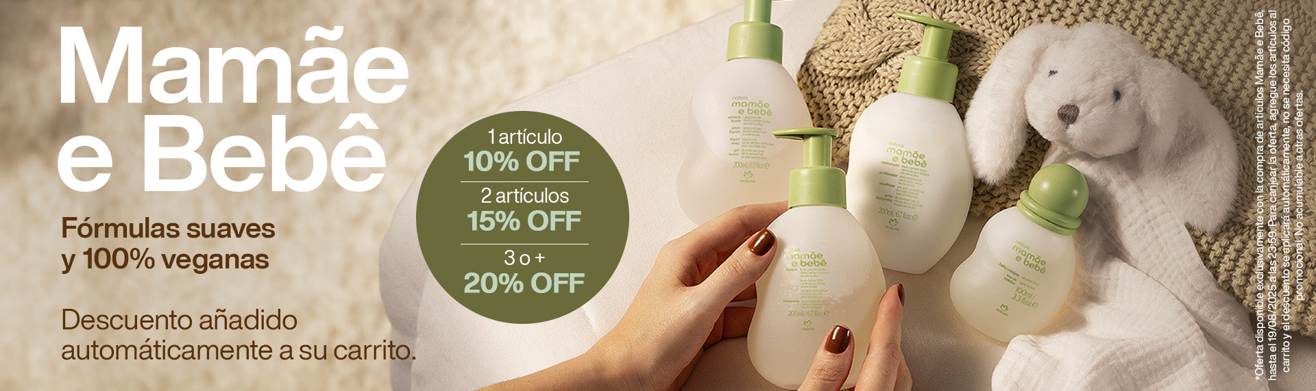 MAMÃE E BEBÊ: Oferta Progresiva