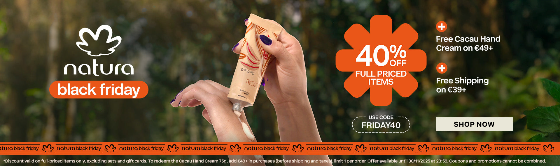 Natura EU - Black Friday Countdown