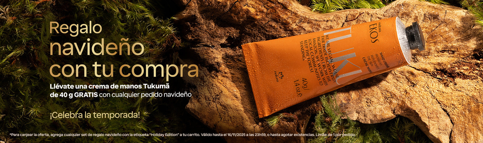 Regalo de vacaciones con compra