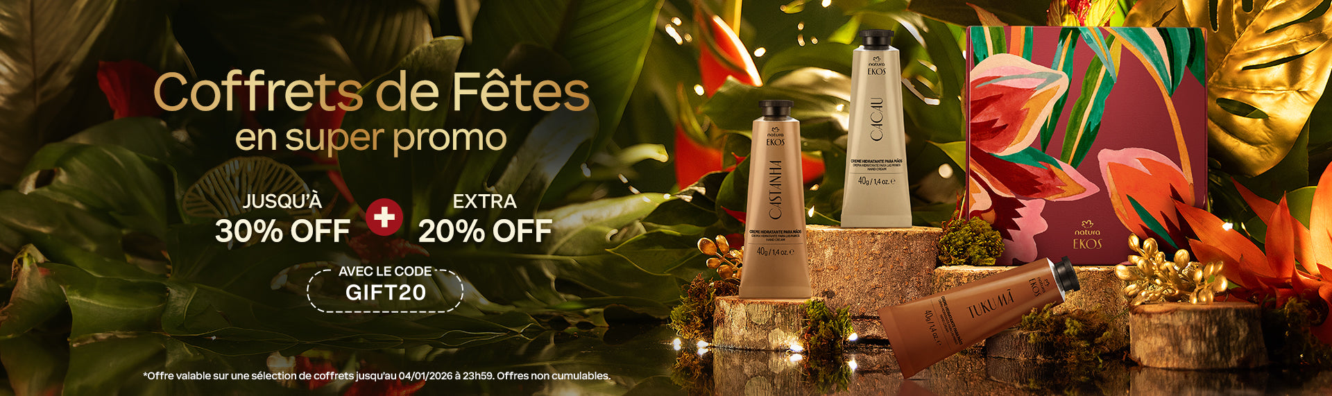 Cadeau de vacances avec achat