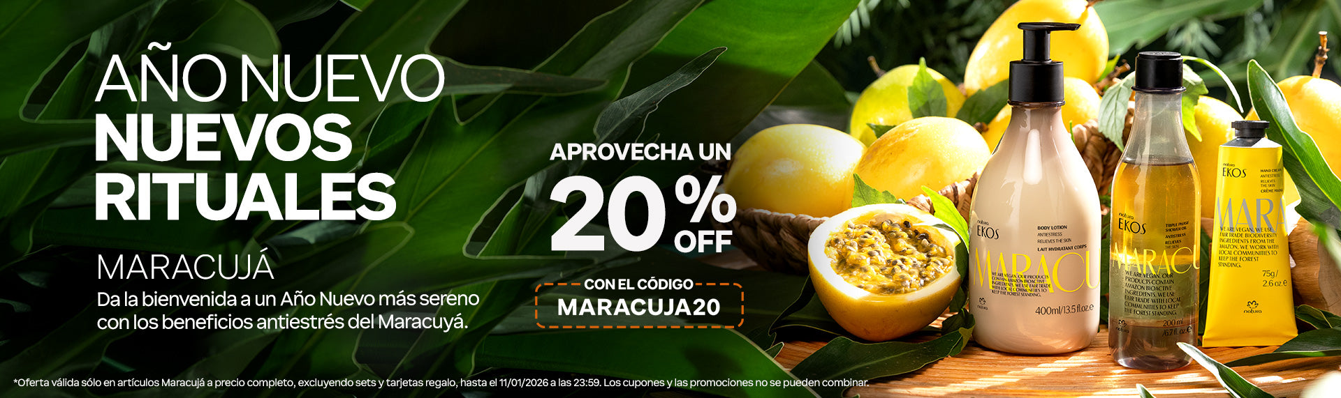 Año Nuevo Nuevos Rituales Maracuyá