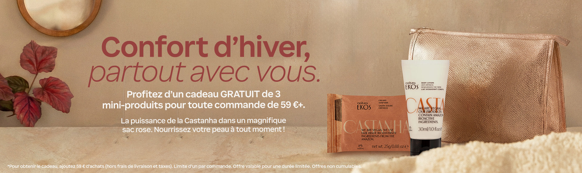 Cadeau nourrissant d'hiver offert à l'achat
