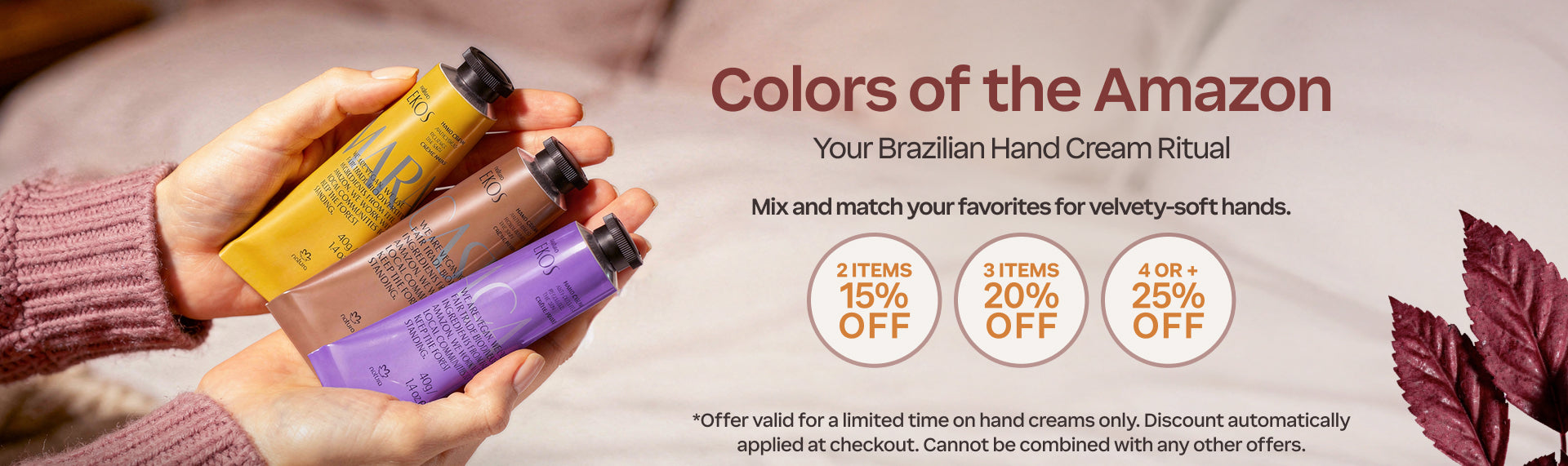 Hand Creams Colors Of The Amazon