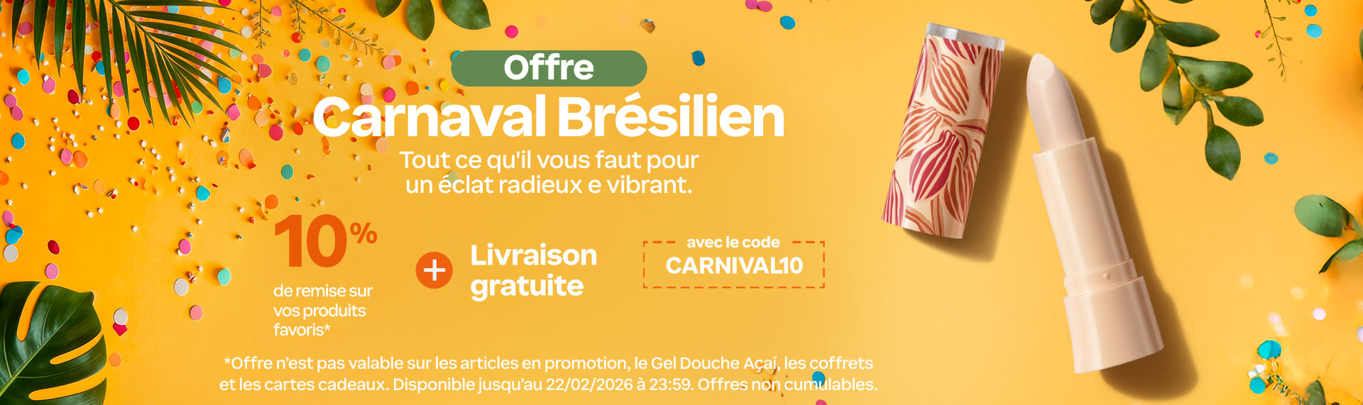 Vente du Carnaval brésilien