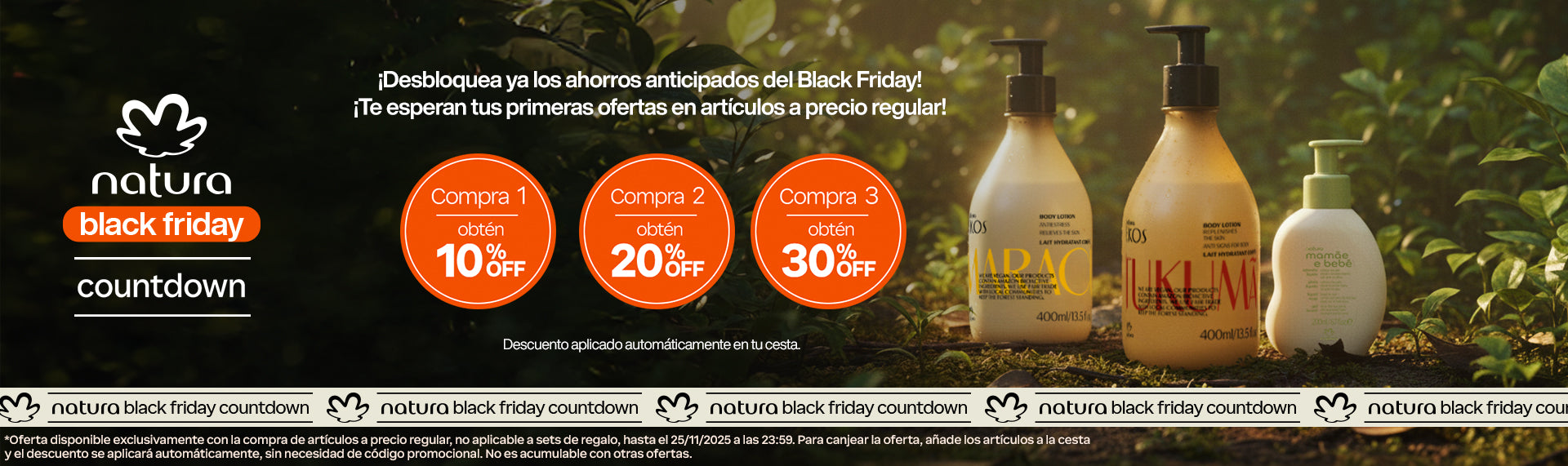 Natura EU - Black Friday Countdown