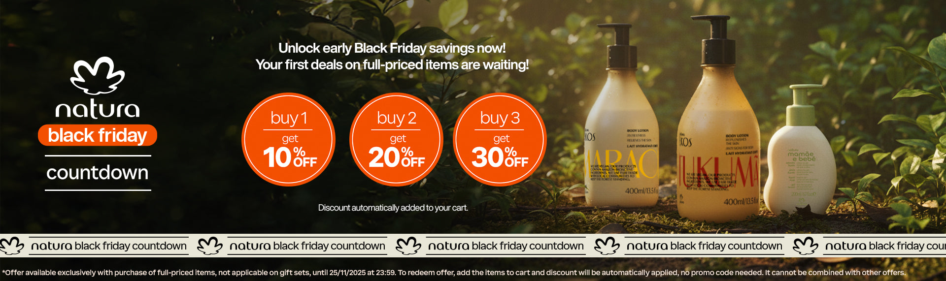 Natura EU - Black Friday Countdown