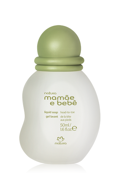 Jabón Líquido de Cabeza a Pies Mamãe e Bebê