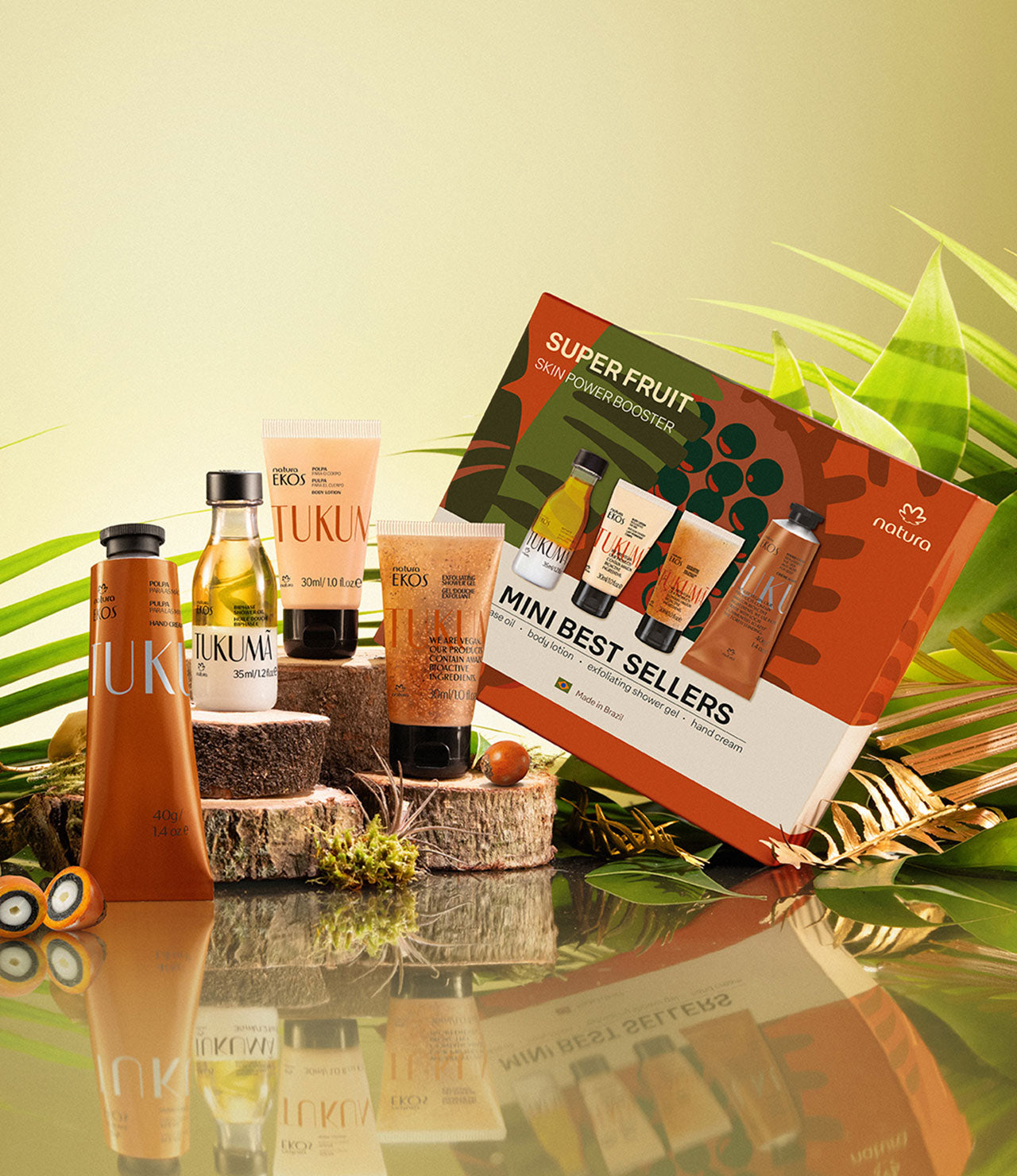 Tukumã Hyaluronic Acid Boost Holiday Mini Set