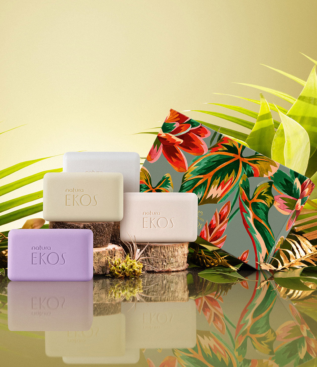 Ekos Holiday Creamy Soap Bar Set