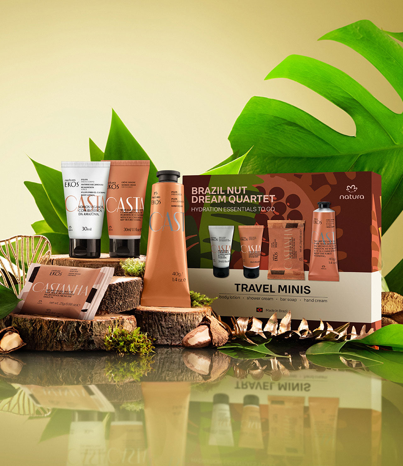 Castanha 24-Hour Hydration Holiday Mini Set