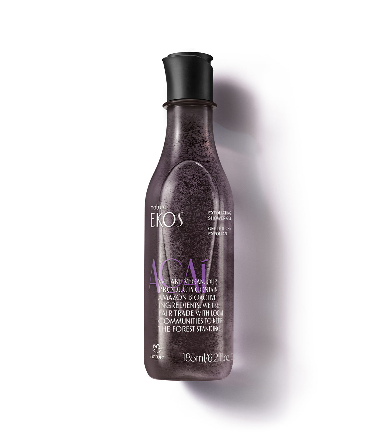 Gel de Ducha Exfoliante Ekos Açaí