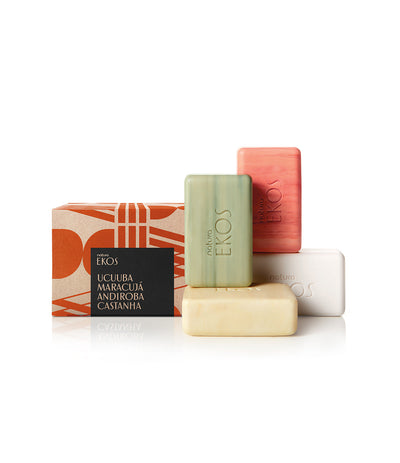 Ekos Multipack Bar Soap Set - Ucuuba, Castanha, Andiroba, Maracujá_mobile